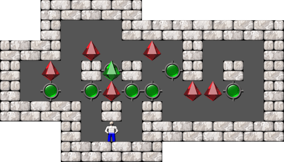 Sokoban Serg Belyaev 5 level 3